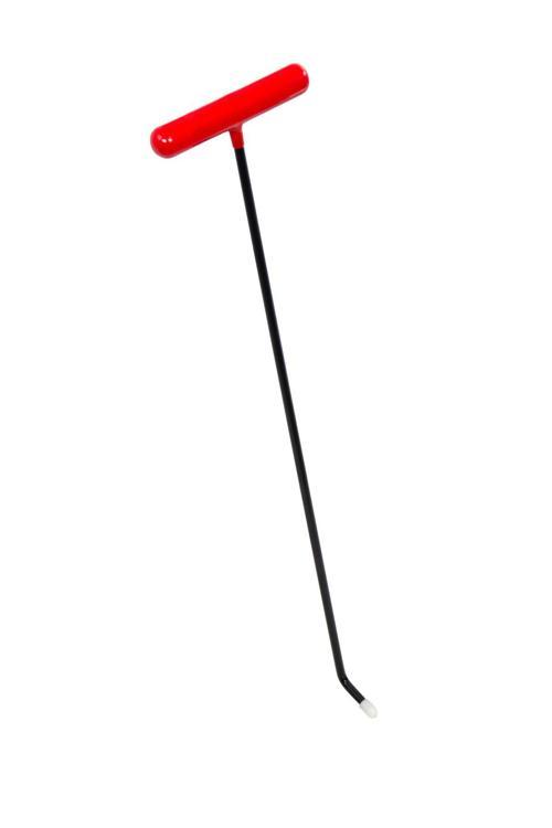 60 Cm 6 Mm Tek Kıvrımlı Vida Dişli Uçlu Boyasız Göçük Düzeltme Çubuğu - S4-02, Pdr Çubuk