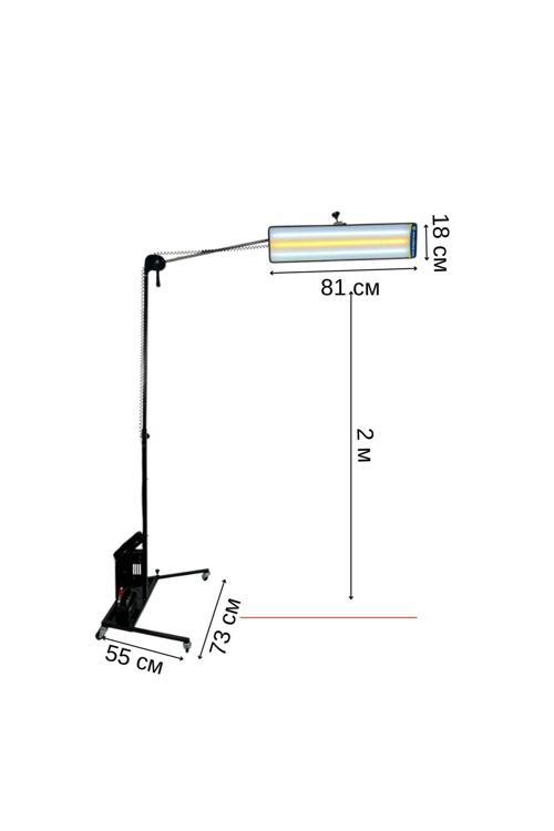 Boyasız Göçük Düzeltme Lambası, Ayaklı, 3 Sıralı Pdr Led Lamba