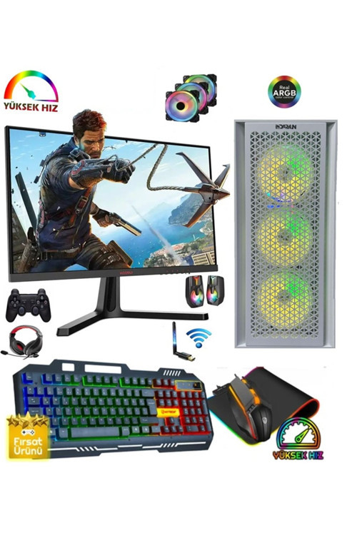 Cachex Mk22 Intel Core I5 9400f 32gb Ram 1tb Ssd 24'' 4gb Gtx1050ti Masaüstü Bilgisayar