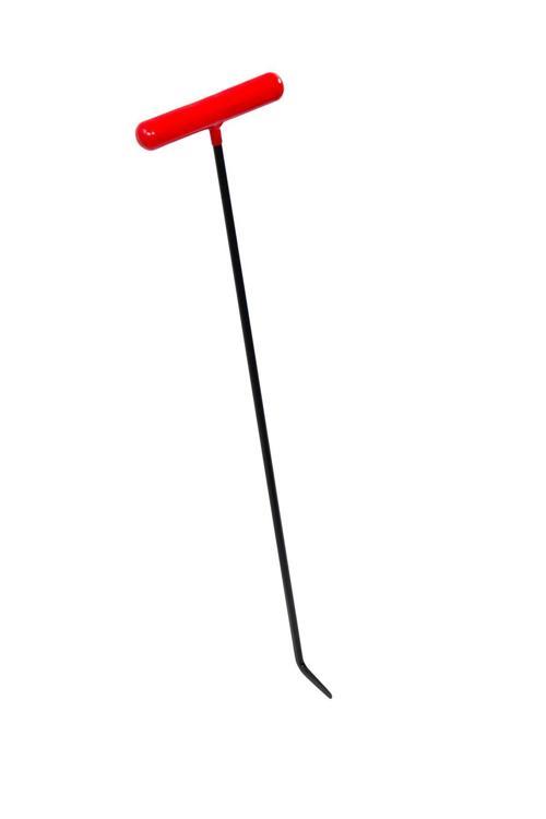 60 Cm 8 Mm Çap Tek Kıvrımlı Yassı Uçlu Boyasız Göçük Düzeltme Çubuğu - S4-06, Pdr Çubuk