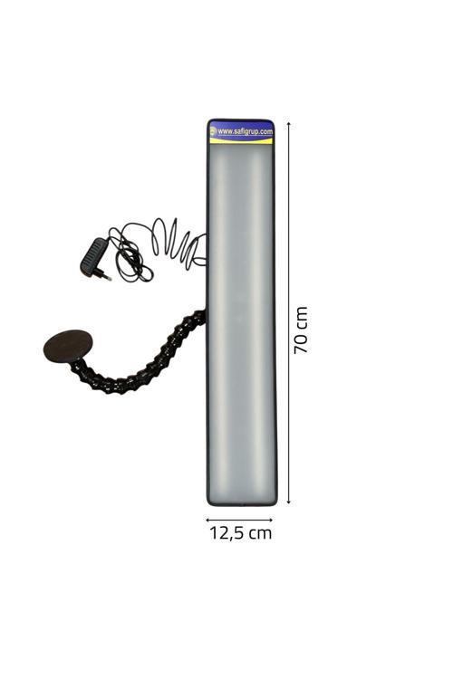 Mıknatıslı Boyasız Göçük Düzeltme Lambası,2 Sıralı Pdr Led Lamba