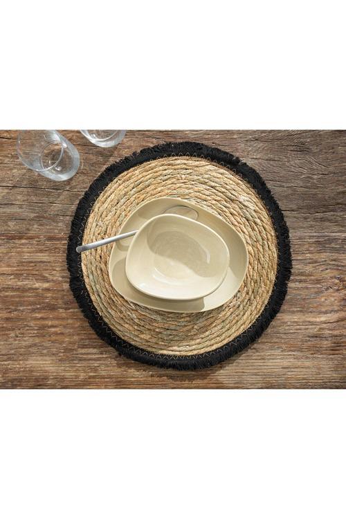 Gronda Hasır Amerıkan Servıs 35 Cm Siyah