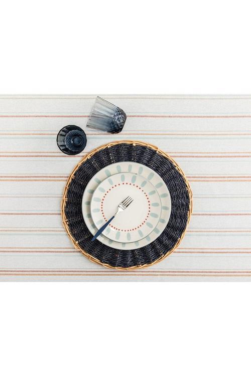 Osier Hasır Amerikan Servis 38 Cm Lacivert