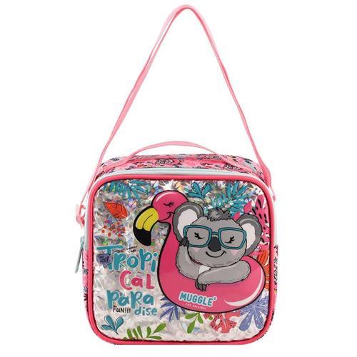 Beslenme Çantası Tropikal Pradice Pembe Mu-8942
