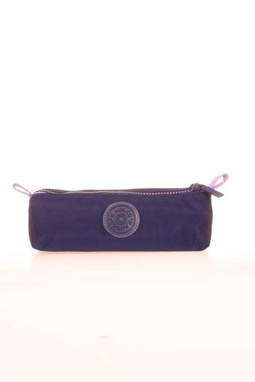 K2643 Trıangle Dual Crazy Kalem Çantası (purple)