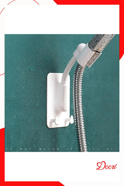 Duş Başlık Tutucu Kendinden Yapışkanlı Delme Gerektirmeyen Duş Başlık Tutucu Montaj Gerekmez