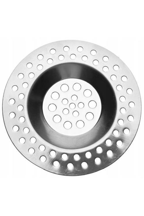 Paslanmaz Metal Yuvarlak Mutfak Lavabo Içi Gider Süzgeci, Banyo Evye Deliği Çöp Tıkacı Süzgeç