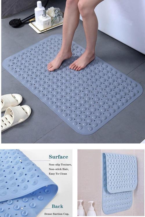 Vantuzlu Masajlı Banyo Duş Kaydırmaz Paspas Duşakabin Paspası. Ayak Kaydırmaz 40*80Cm