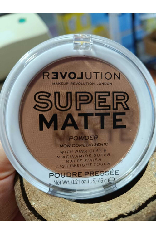 - Compact Powder Super Matte - Chestnut