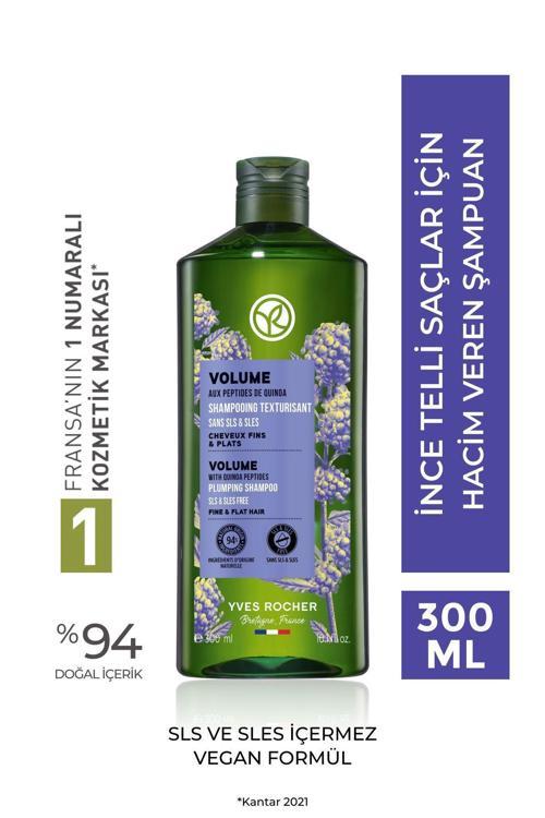 İnce Telli Saçlar İçin (Volume) Hacim Veren Şampuan -  Vegan-300 Ml