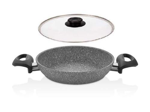Granit Sahan 24 CM Sahan Cam Kapaklı