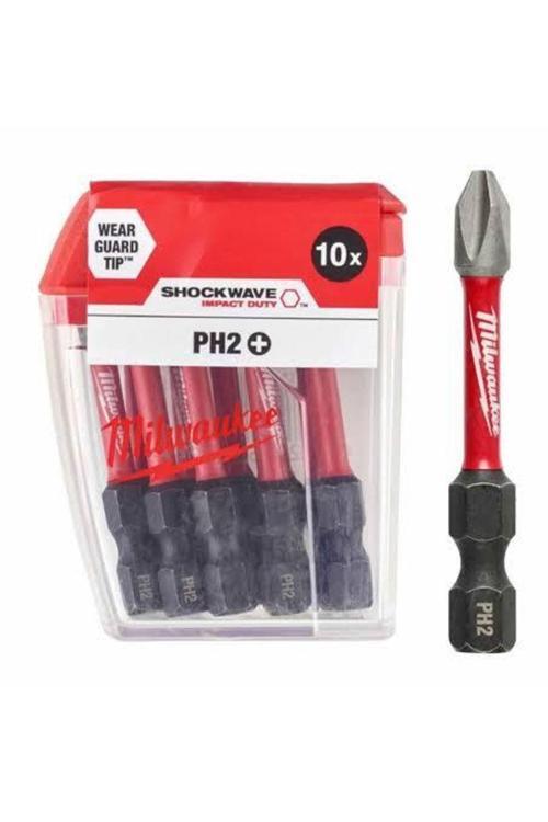 Bits Uç Ph2 50 Mm 10'lu Paket Shockwave