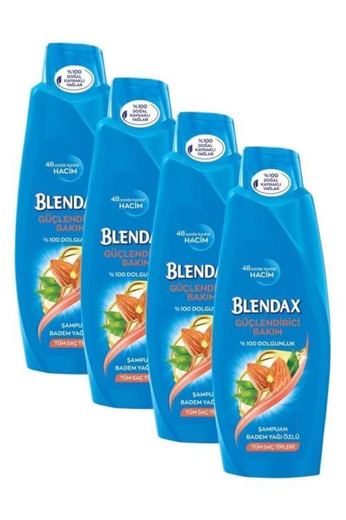 Güçlendirici Bakım Badem Yağı Özlü Şampuan 500 ml X 4 Adet