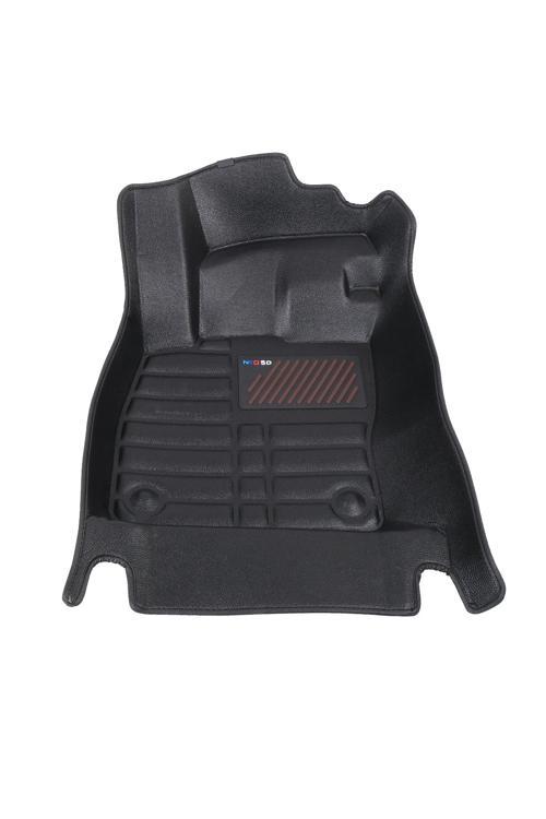 5D Dikişsiz (press) Deri Havuzlu Paspas Siyah Citroen C4X 2022-2025 ile uyumlu