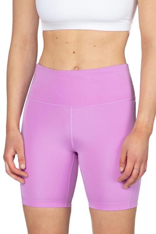 Epic Fast Women's Running Shorts Tayt 3 Cepli Biker Tayt Şort Lila