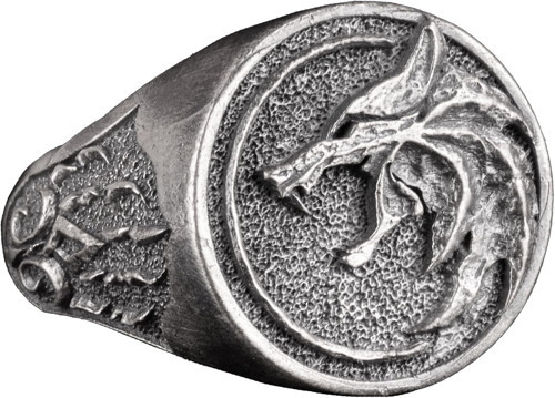 Kurt Yaban Hayatı Yüzüğü, Kurt Başlı Oksitlenmiş Yüzük, Erkek 925 Ayar Gümüş Yüzük