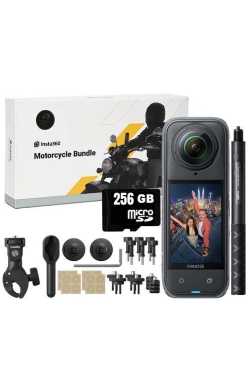 X4 Aksiyon Kamera - Full Motosiklet Kiti