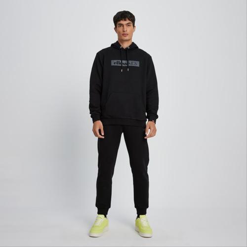 Erkek Sweatshirt Kapüşonlu Siyah