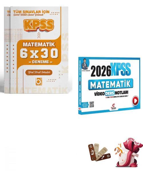 2026 KPSS Matematik Deneme ve Video Ders Notları seti Tekrar Akademi ve Bigelio Yayıncılık