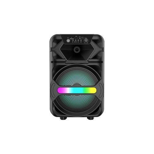 20W 2400 Mah Mikrofonlu Led Işıklı Taşınabilir Bluetooth Hoparlör BTS-410