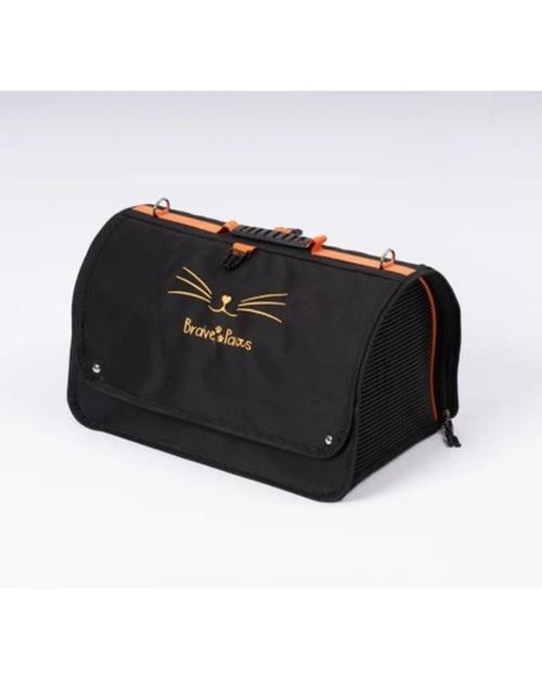  Brave Paws Perdeli Flybag Plastik Yırtılmaz Fileli Kedi ve Köpek  Havayolu Taşıma Çantası