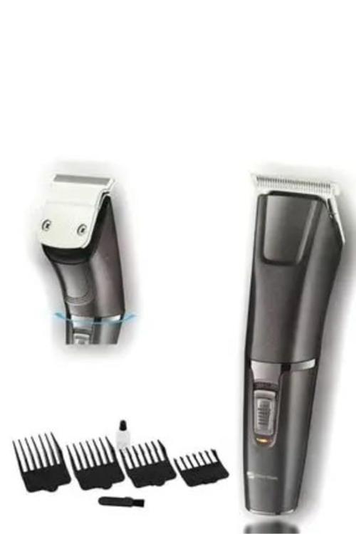 Gm-666 Professional Saç Ve Sakal Tıraş Makinesi 180° Derece Dönen Başlık 4 Taraklı
