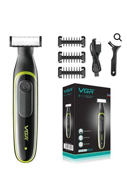 V-017 Elektrikli Tıraş Makinesi Usb Şarj Jilet Küçük T Bıçak