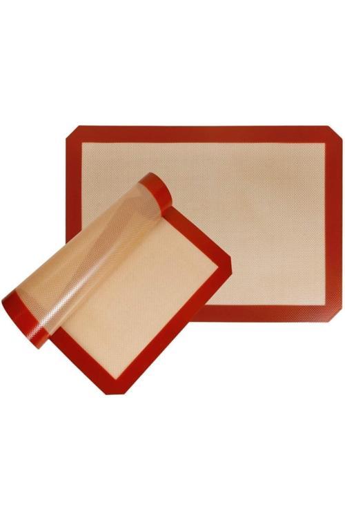 Profesyonel Yanmaz Yapışmaz Yıkanabilir Silikon Pişirme Matı 30Cmx40Cm