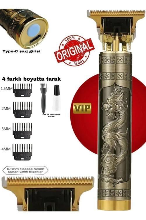Dragon Profesyonel N-9294 Saç Sakal Ense Çizim Tüm Vücut Tüyü Lazer Öncesi Tıraş Makinesi
