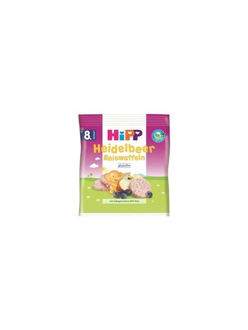 Organik Pirinçli Yabanmersinli Bebek Gofreti 30 Gr.