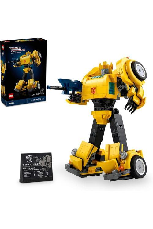 Htc Transformers Bumblebee 10338, Yetişkinler İçin Koleksiyonluk Robot Aksiyon Figürü Yapım S