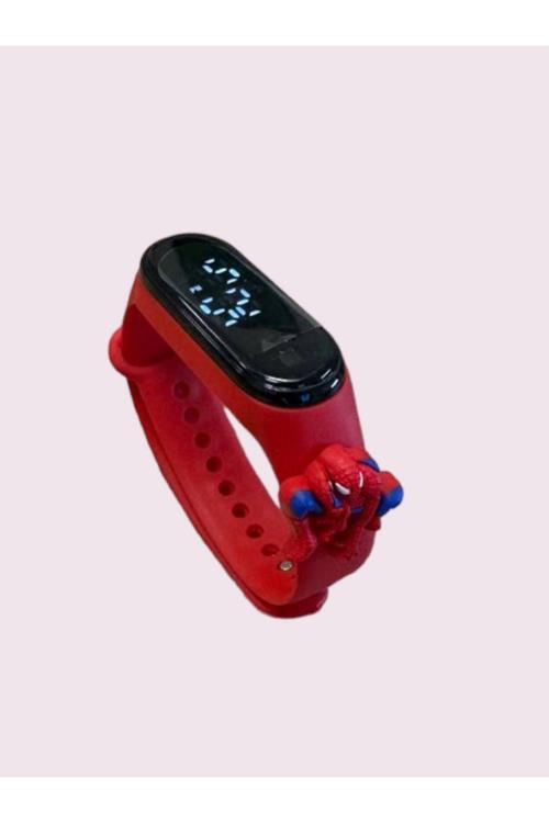 Dijital Dokunmatik Led Ekran Su Geçirmez Figürlü Çocuk Kol Saati Akıllı