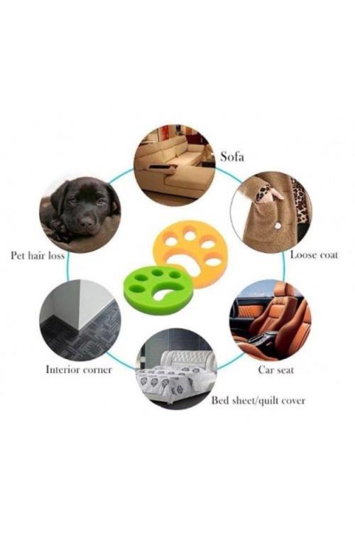 3 Adet Kedi Köpek Tüy Toplayıcı Kıl Toplayıcı Saç Toplayıcı Tiftik Toplayıcı