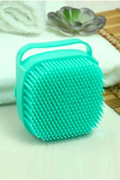 Peeling Etkili Banyo Lifi Kesesi Şampuan Hazneli Banyo Duş Fırçası Banyo Kesesi Sırt Kesesi