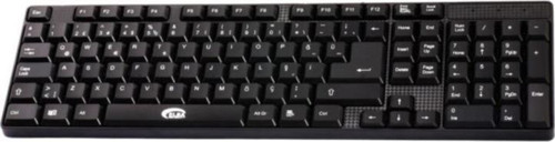 F Usb Siyah Türkçe Kablolu Standart Klavye Ek-020