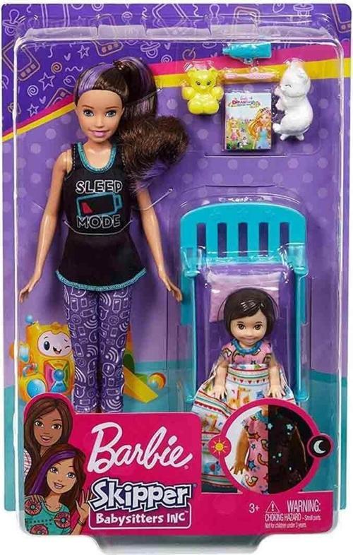 Oyuncak Barbie Bebek Bakıcısı Bebeği ve Aksesuarları Oyun Setleri FHY97