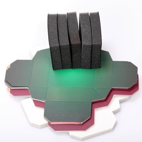 Yüzük ve Kolye Kutusu – Yeşil & Bordo – 20'li Demonte Paket + Siyah Süngerli