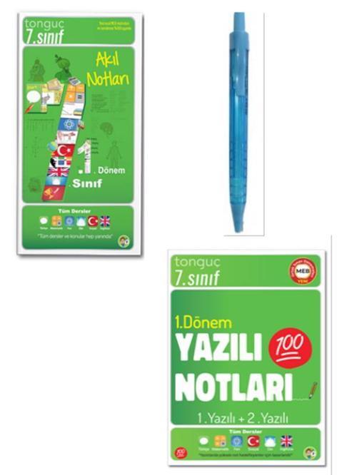 Tonguç 7. Sınıf 1. Dönem Akıl ve Yazılı Notları