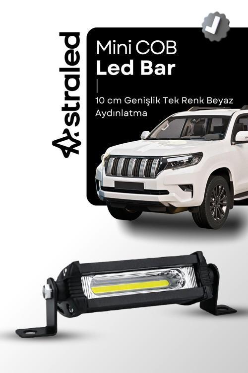 9W 7.5 Cm Cob Led Off Roan Led Bar Atv Kamyon Tır Traktör İş Makinesi