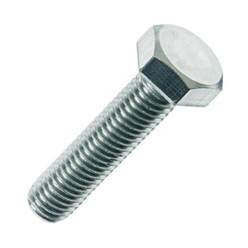 DIN 933 AKB Tam Diş 8.8 Kalite Çelik Cıvata Beyaz 10x75 50 Adet
