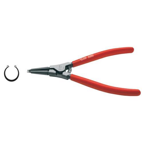 Dış Segman Pense Yaylı Düz Uç 140X10X25mm - E65-44-0140