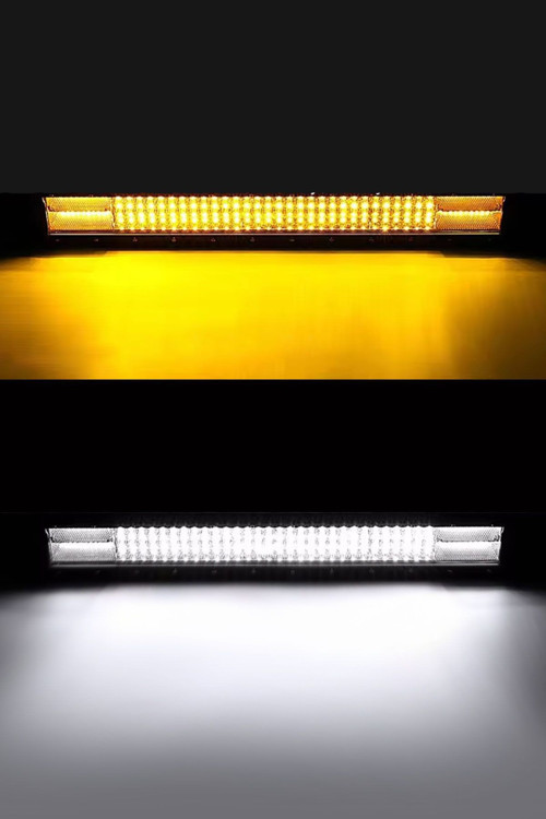540Watt 105 Cm 5 Modlu Çift Renk 3 Sıra Atv Offroad Tekne Aydınlatma Led Bar Lamba
