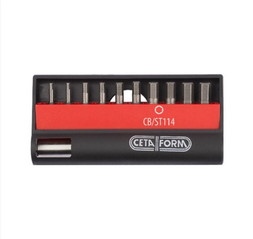 Ceta 11 Parça Allen Bits Uç Takımı(1/4" Bits Tutucu ile) - CB/ST114