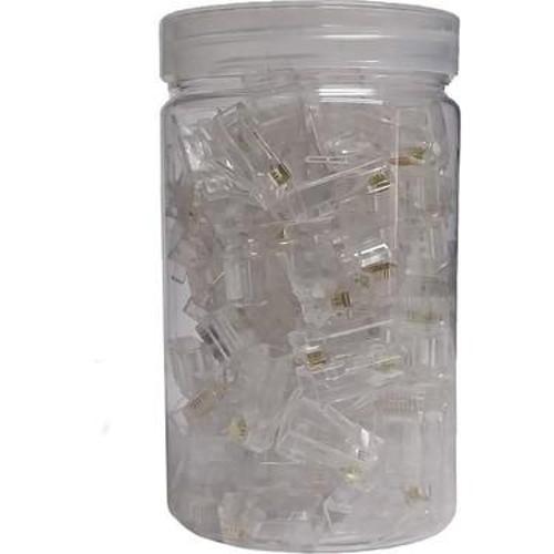 EZ-RJ45 100 LÜ AÇIK UÇ YENİ NESİL CAT6 KONNEKTÖR
