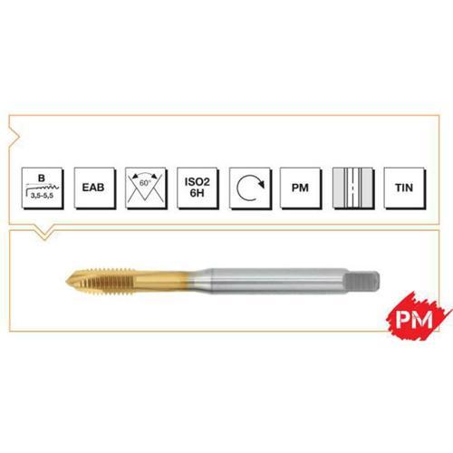 Makina Takım M4 HSSE DIN371/B Tın Kaplamalı Venüs Makine Kılavuzu - MTE B10802000400