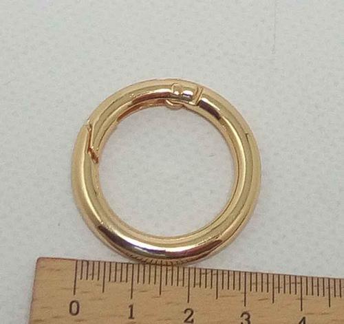 2.5 Cm Gold Yaylı Halka
