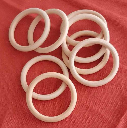 8.5 Cm Ahşap Halka