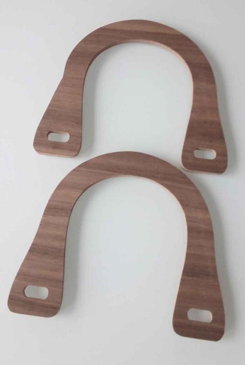 15X18 Cm Ahşap Çanta Sapı
