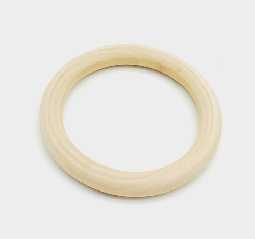 10 Cm Ahşap Halka 1 Adet