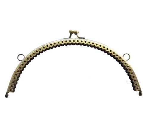 Oval Cüzdan Klipsi 20 Cm Antik Renk